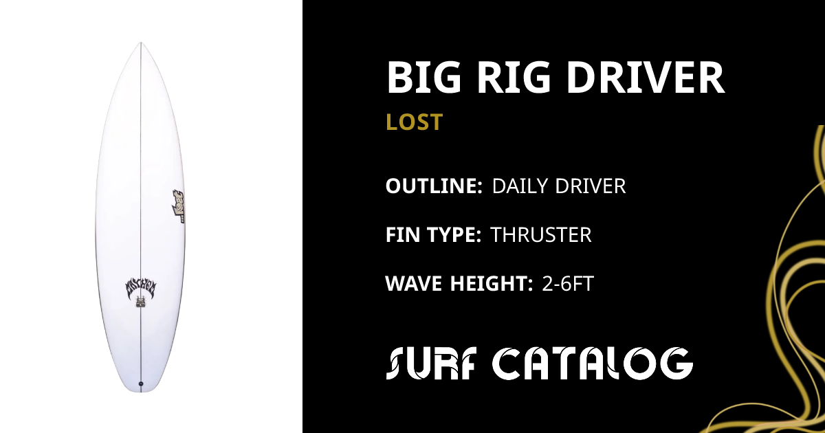 Big Rig Driver · LOST — The Surf Catalog