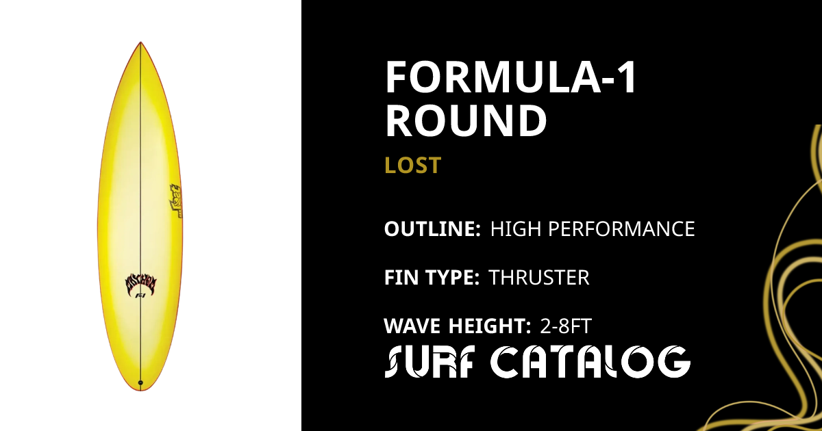Formula-1 Round · LOST — The Surf Catalog